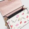 Cream Mini Jadore Tote Cross Body Bag