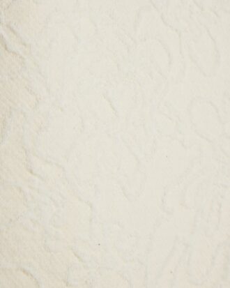 Cream Petite Jacquard Wide Trouser