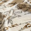 Cream Plisse Neck Scarf