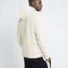 Cream Regular Fit Essential Hoodie