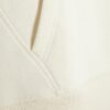 Cream Regular Fit Essential Hoodie