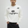 Cream Regular Fit Montprix Knitted Sweatshirt