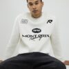 Cream Regular Fit Montprix Knitted Sweatshirt
