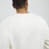Cream Regular Fit Montprix Knitted Sweatshirt