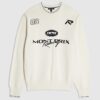 Cream Regular Fit Montprix Knitted Sweatshirt