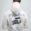 Cream Regular Fit Palais Prives Hoodie