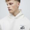 Cream Regular Fit Palais Prives Hoodie