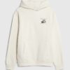 Cream Regular Fit Palais Prives Hoodie