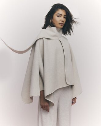 Cream Scarf Cape Cream Scarf Cape