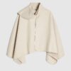 Cream Scarf Cape
