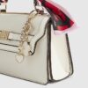 Cream Scarf Handle Tote Bag