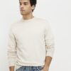 Cream Slim Fit Jumper