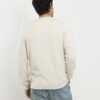 Cream Slim Fit Jumper
