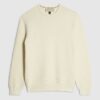 Cream Slim Fit Knit Jumper