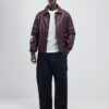 Cream Slim Fit Knitted Check Jumper