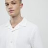 Cream Slim Fit Revere Shirt
