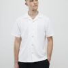 Cream Slim Fit Revere Shirt