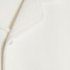 Cream Slim Fit Revere Shirt