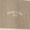 Cream Slim Fit Stripe Rib Blocked Jumper