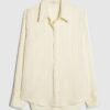 Cream Stripe Blouse