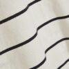 Cream Striped Grown On Sleeve T-shirt