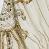Cream Sun Detail Embellished Maxi Beach Dress