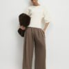 Cream T-Shirt Jumper