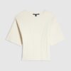 Cream T-Shirt Jumper