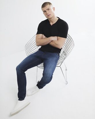 Dark Blue Skinny Fit Jeans