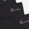 Girls Black Brief 7 Pack
