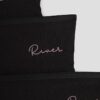 Girls Black Pack Of 7 Briefs