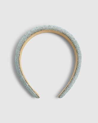 Girls Blue Crystal Headband
