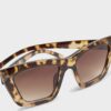 Girls Brown Tortoise Cat Eye Sunglasses