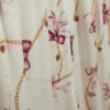 Girls Cream Bow Chain Satin Pyjamas Set