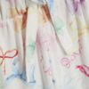 Girls Cream Bow Pyjamas Set Girls Cream Bow Pyjamas Set