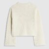 Girls Cream Ladybird Lips Jumper