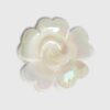 Girls Cream Rose Flower Claw Hair Clip