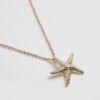 Girls Gold Starfish Necklace