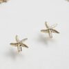 Girls Gold Starfish Necklace