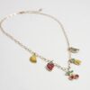 Girls Multi Colour Fruit Necklace