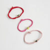 Girls Multi Colour Fruit Pack Of 3 Bracelets