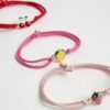 Girls Multi Colour Fruit Pack Of 3 Bracelets