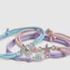 Girls Multi Colour Sealife Bracelet Pack Of 3