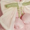 Girls Pink Bow Flower Cardigan