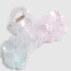 Girls Pink Ombre Flower Hair Clip