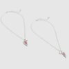 Girls Pink Watermelon Necklace