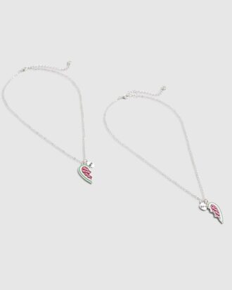 Girls Pink Watermelon Necklace