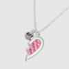 Girls Pink Watermelon Necklace