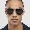 Gold Aviator Sunglasses