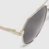Gold Aviator Sunglasses